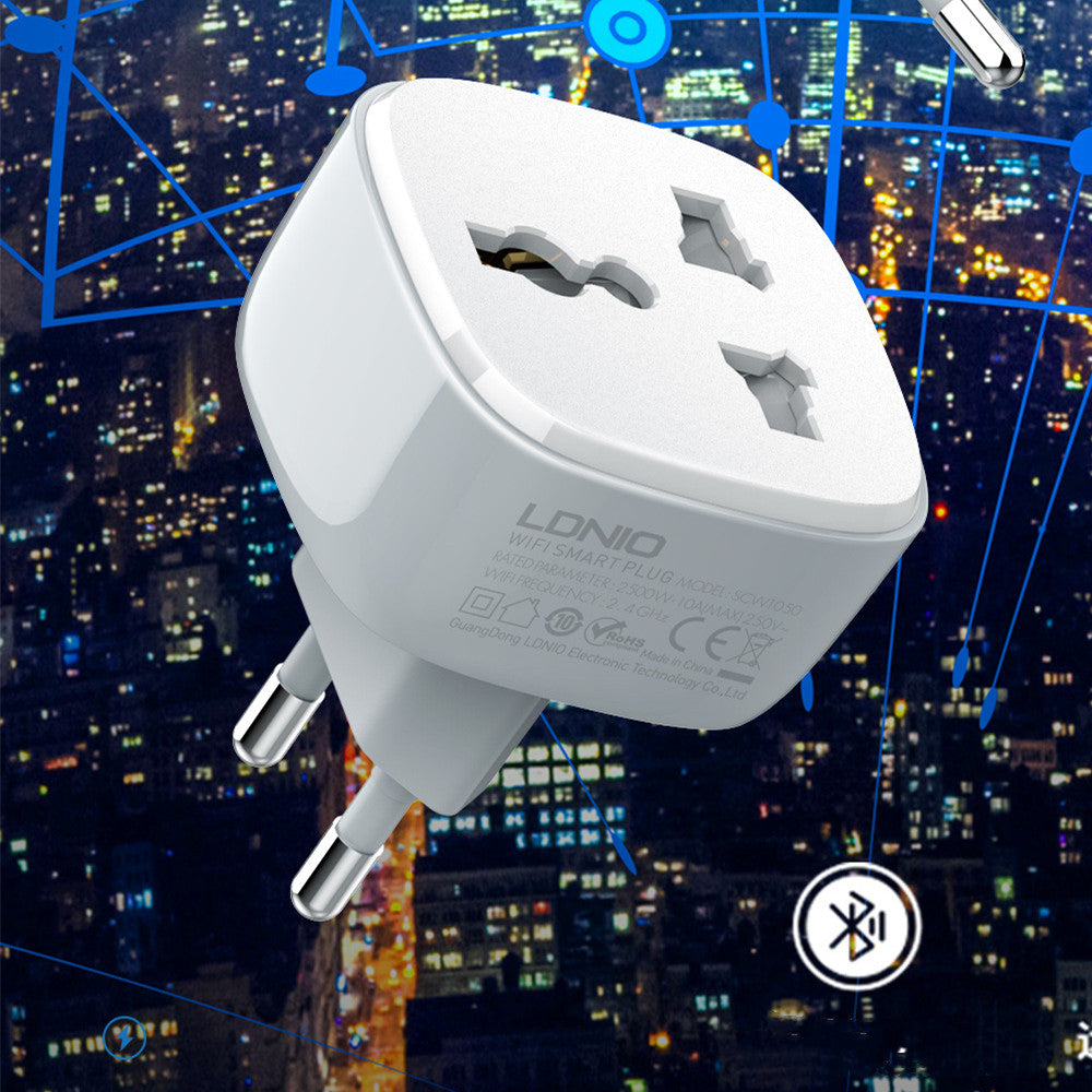 Smart WiFi Plug Socket – Remote Control Power Adapter with Timer
