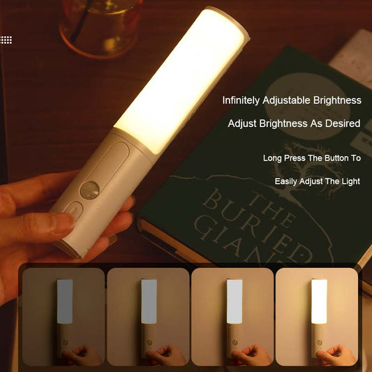 Motion Sensor LED Night Light – Rechargeable 3-Color Magnetic Light