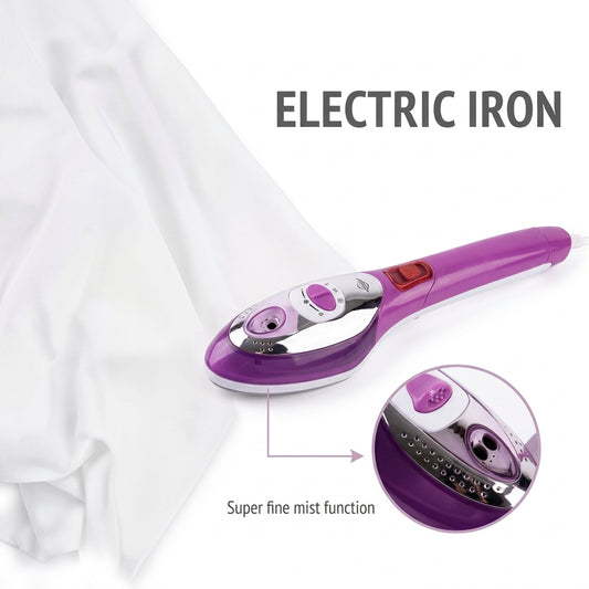 Household Electric Iron, Steam Iron, Handheld Garment Ironing Machine, Mini Electric Iron, Steam Brush, Portable Ironing Machine